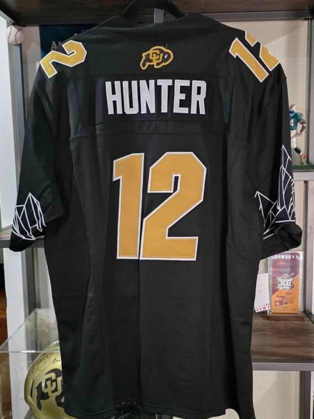 Travis Hunter Black Vapor Stitched Jersey